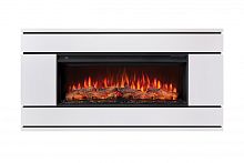 Каминокомплект VEGA/ВЕГА Белый матовый с очагом Электроочаг JOKER/ДЖОКЕР 45