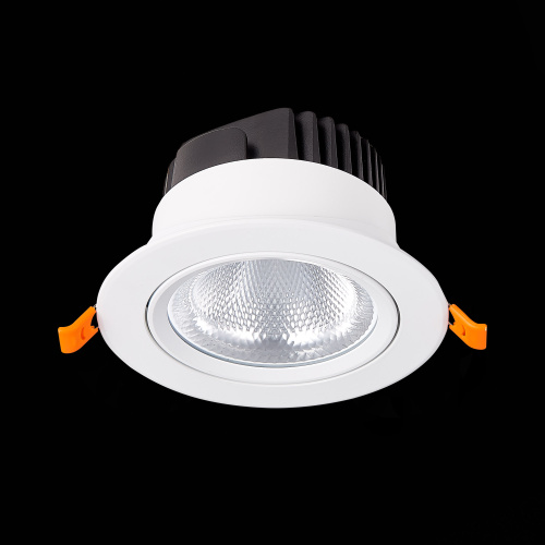 ST211.538.15.36 Св-к встр. Белый LED 1*15W 3000K 1 125Lm Ra80 36° IP20 D109xH65 220-240V Встраиваемые светильники фото 5