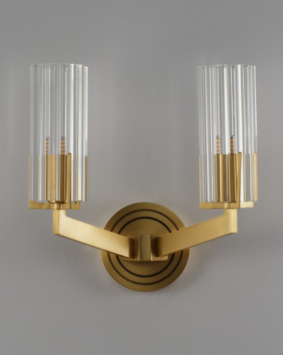 Светильник настенный Moderli V11073-2W Brass фото 2