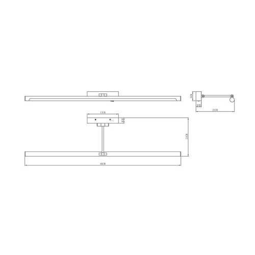 Подсветка для картин Arte Lamp Harrison A1716AP-1BK фото 2