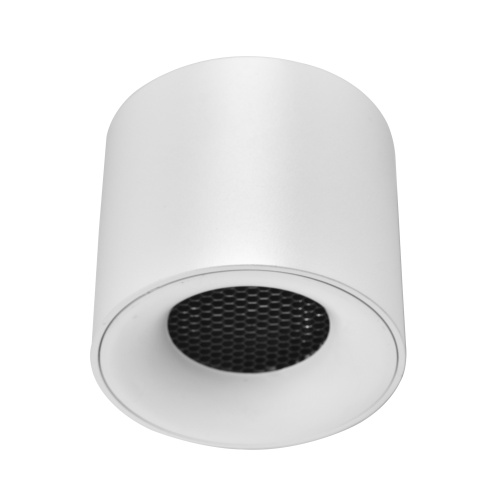 ST761.543.10 Светильник потолочный белый LED 1*10W 4000K 530Lm Ra 36° IP20 D80xH70 170-240VV Накладные светильники фото 2