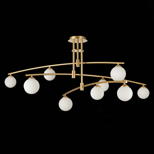 SL1208.302.09 Светильник потолочный ST-Luce Золотистый/Белый G9 9*5W SEMBRARE фото 4