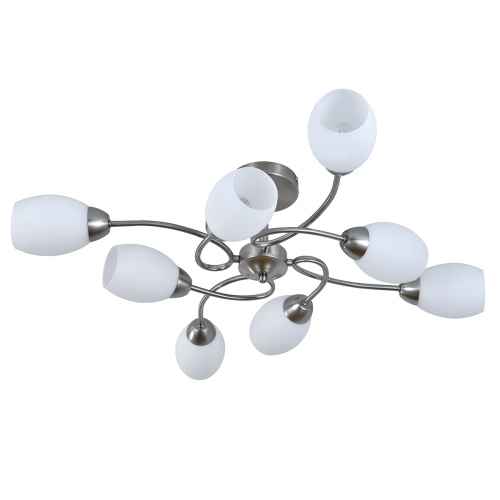 Светильник на штанге 150007/8R E27*60W Satin nickel фото 2