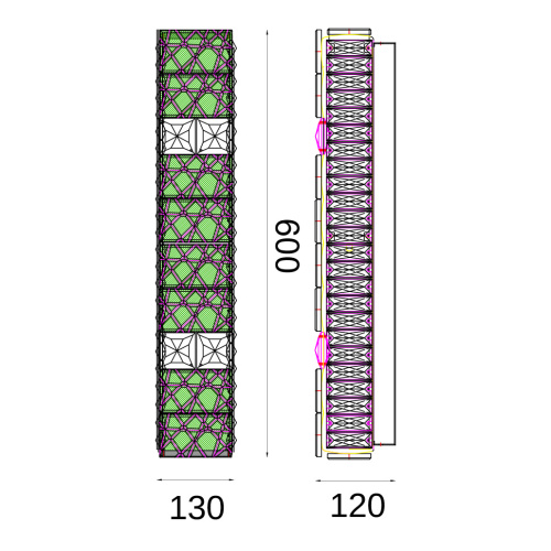 Бра Ravissement Gold FL1057-3W фото 3