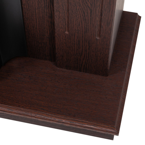 Электрокамин RealFlame Dominica DN орех с очагом Majestic Lux Black RC фото 8