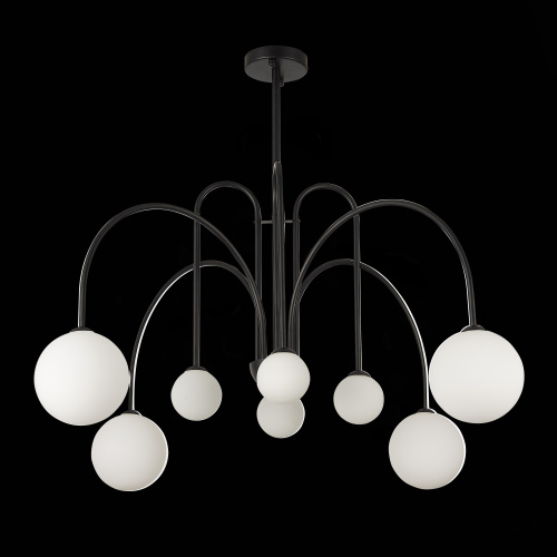 SL1204.402.08 Люстра потолочная ST-Luce Черный/Белый G9 8*5W JINETO фото 5