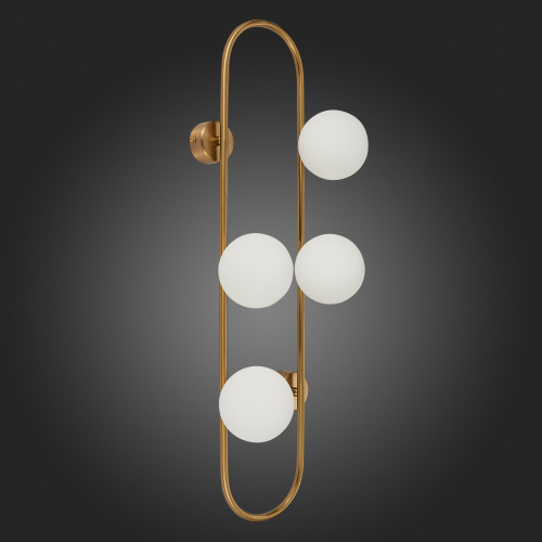 SL1149.301.04 Бра ST-Luce Латунь/Белый G9 4*5W VERA фото 3