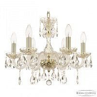 Люстра хрустальная 117/6/165 G Bohemia Ivele Crystal (Богемия Ивеле Кристалл)