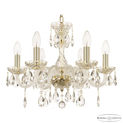 Люстра хрустальная 117/6/165 G Bohemia Ivele Crystal (Богемия Ивеле Кристалл) Люстра хрустальная 117/6/165 G Bohemia Ivele Crystal (Богемия Ивеле Кристалл)