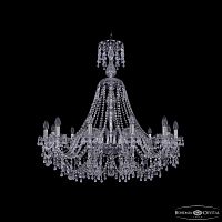 Люстра хрустальная 1410/12/360/XL-97 Ni V0300 Bohemia Ivele Crystal (Богемия Ивеле Кристалл)