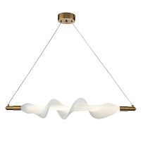 Подвесной светодиодный светильник Indigo Tornado 11044/A/1P Brass V000083L