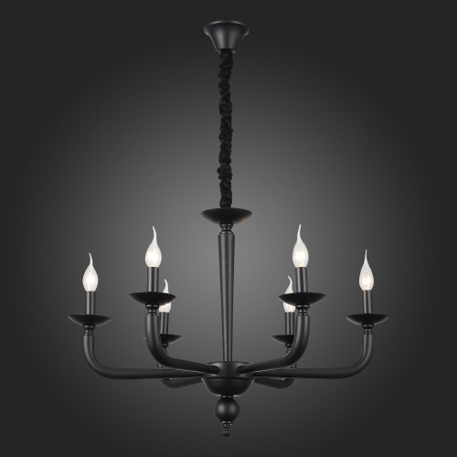 SL1114.403.06 Люстра подвесная ST-Luce Черный E14 6*40W FORTEZA фото 3