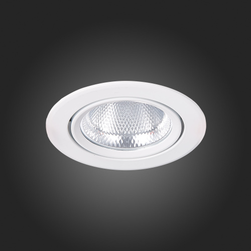ST211.538.15.36 Св-к встр. Белый LED 1*15W 3000K 1 125Lm Ra80 36° IP20 D109xH65 220-240V Встраиваемые светильники фото 2