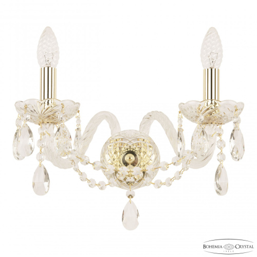 Бра хрустальные 116B/2/165 G Bohemia Ivele Crystal (Богемия Ивеле Кристалл)