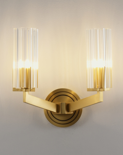 Светильник настенный Moderli V11073-2W Brass фото 8