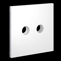 Накладка для розетки телевизионной оконечной TV+SAT S70 (белый матовый) Voltum VLS001602