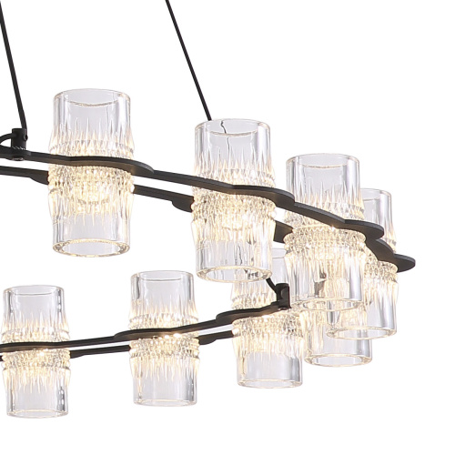 Люстра P0677-680A black фото 3 Люстра P0677-680A black фото 3