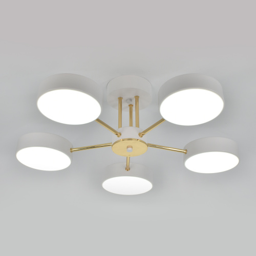 Светильник на штанге Escada 10262/5 LED*64W White/Gold фото 3