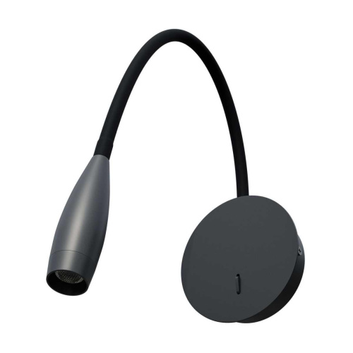 Бра 3W 160LM 3000K, черный Omega Lightstar 200337