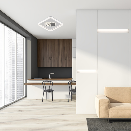 Потолочный светильник Escada 10219/SG LED*126W White/Grey фото 6