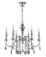 Crystal Lux Люстра Crystal Lux MERCEDES SP6 CHROME/SMOKE