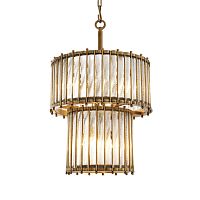 Люстра Tiziano 6 brass