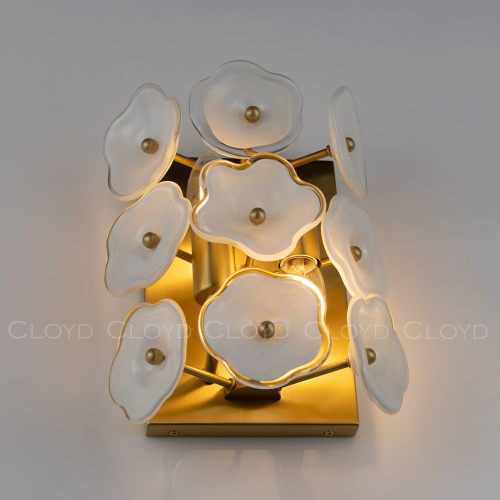 Бра Cloyd EFIOPIA W2 / выс. 28 см - латунь (арт.20393) фото 2