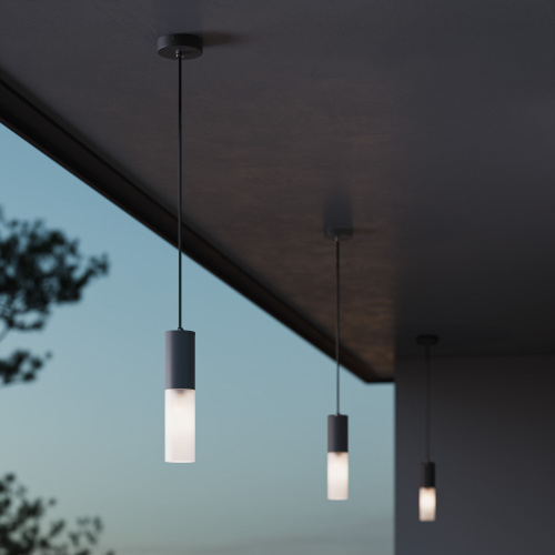 Подвесной светильник 5602 TECHNO серый фото 2