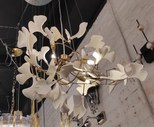 Люстра 10881P/L600 gold/white фото 2 Люстра 10881P/L600 gold/white фото 2