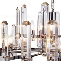 Люстра Cloyd ESTRADA C15 / Ø85 см - хром (арт.10275)