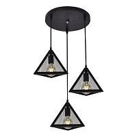 Подвесная люстра Reluce 03042-0.9-03 BK