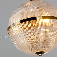 Подвесной светильник Cloyd BEHAIM P3 / Ø30 см - латунь (арт.11693)