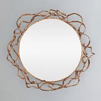 Зеркало Cloyd SFUMATO Mirror / Ø80 см - латунь (арт.50057)