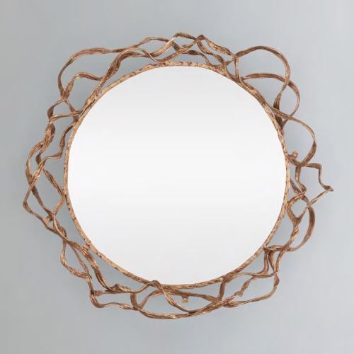 Зеркало Cloyd SFUMATO Mirror / Ø80 см - латунь (арт.50057)
