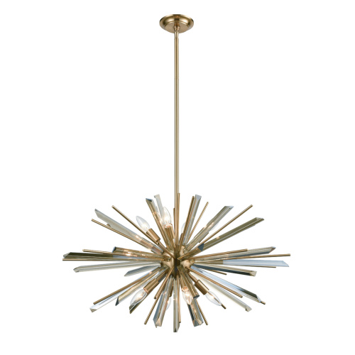 Люстра P68112-8AB antique brass фото 2 Люстра P68112-8AB antique brass фото 2