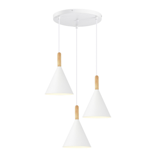 SLE1255-513-03 Светильник подвесной Белый/Белый E27 3*40W ARKET фото 4