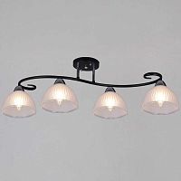 Потолочная люстра Reluce 66360-0.3-04 BK+CR