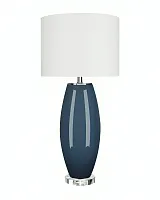 Синяя настольная лампа "Мальта"