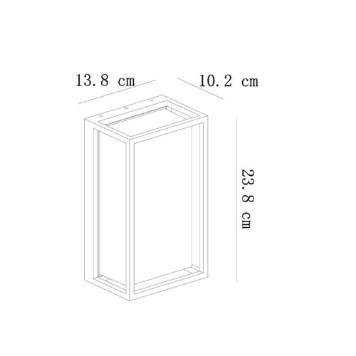 Уличный настенный светильник Arte Lamp Marfik A2322AL-1BR фото 3