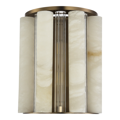 SL1516.301.02 Светильник настенный ST-Luce Бронза, Прозрачный/Белый алебастр G9 2*5W DELIGHT фото 4