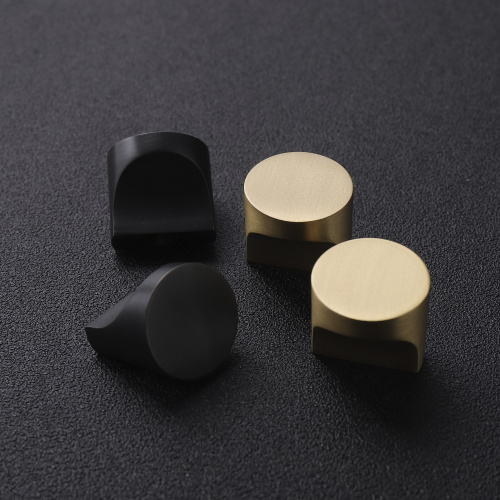 Ручка-кнопка HK002 brass фото 3 Ручка-кнопка HK002 brass фото 3