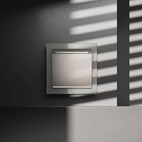 Выключатель встраиваемый S70 карточный 16А, (шелк) Voltum VLS010704