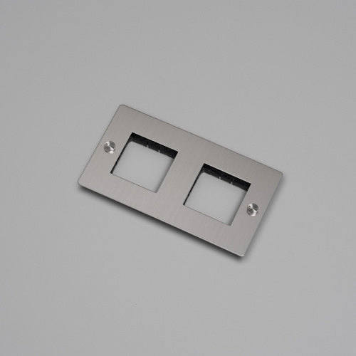 Рамка 2G steel
