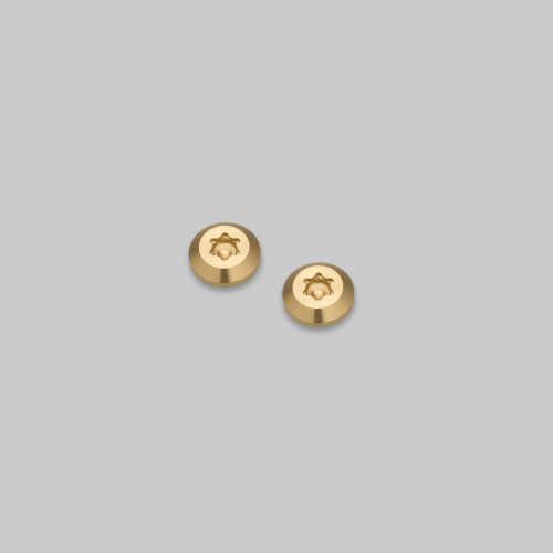 Винты Coin Caps Linear Smoked Bronze фото 5