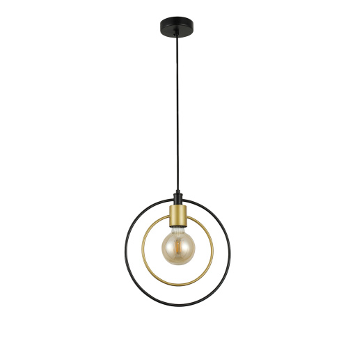 Подвесной светильник Escada 1162/1S E27*40W Black/Gold фото 2