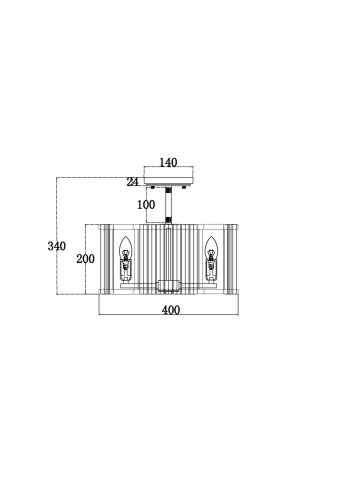 Потолочный светильник Maytoni MOD087CL-04G фото 3
