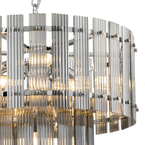 Люстра Ruby 7 chrome/smoky фото 2 Люстра Ruby 7 chrome/smoky фото 2