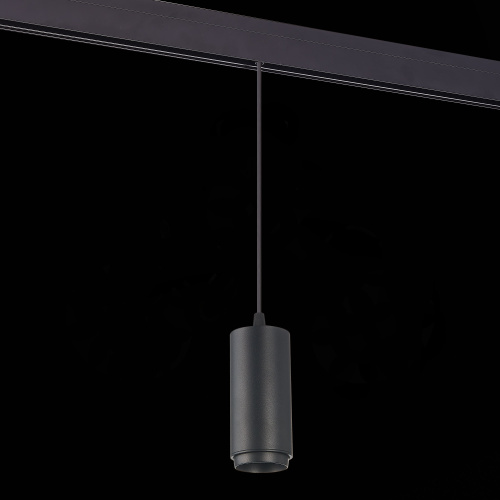 ST357.433.06 Магнитный трековый светильник подвесной ZOOM Черный LED 1*6W 3000K 667Lm Ra>80 10-60° I SKYLINE 48 фото 7