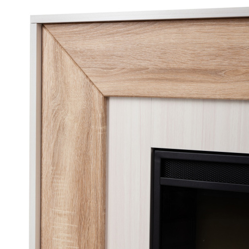 Электрокамин RealFlame Jersey 25,5 WT с очагом Evrika 25,5 LED фото 5