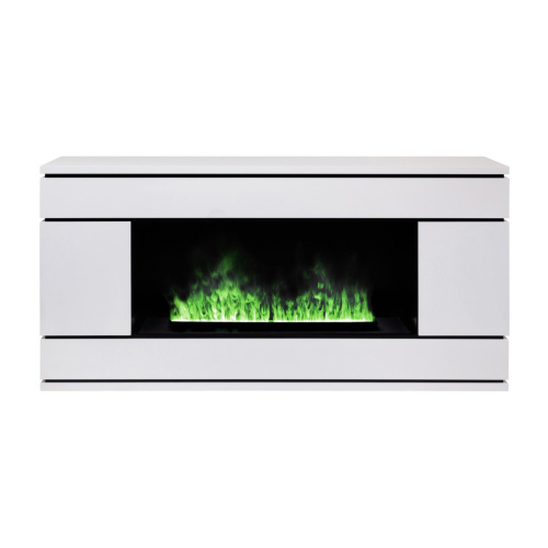 Каминокомплект VEGA/ВЕГА Белый матовый с очагом Электроочаг CASSETTE/КАССЕТА LED 1000 фото 9